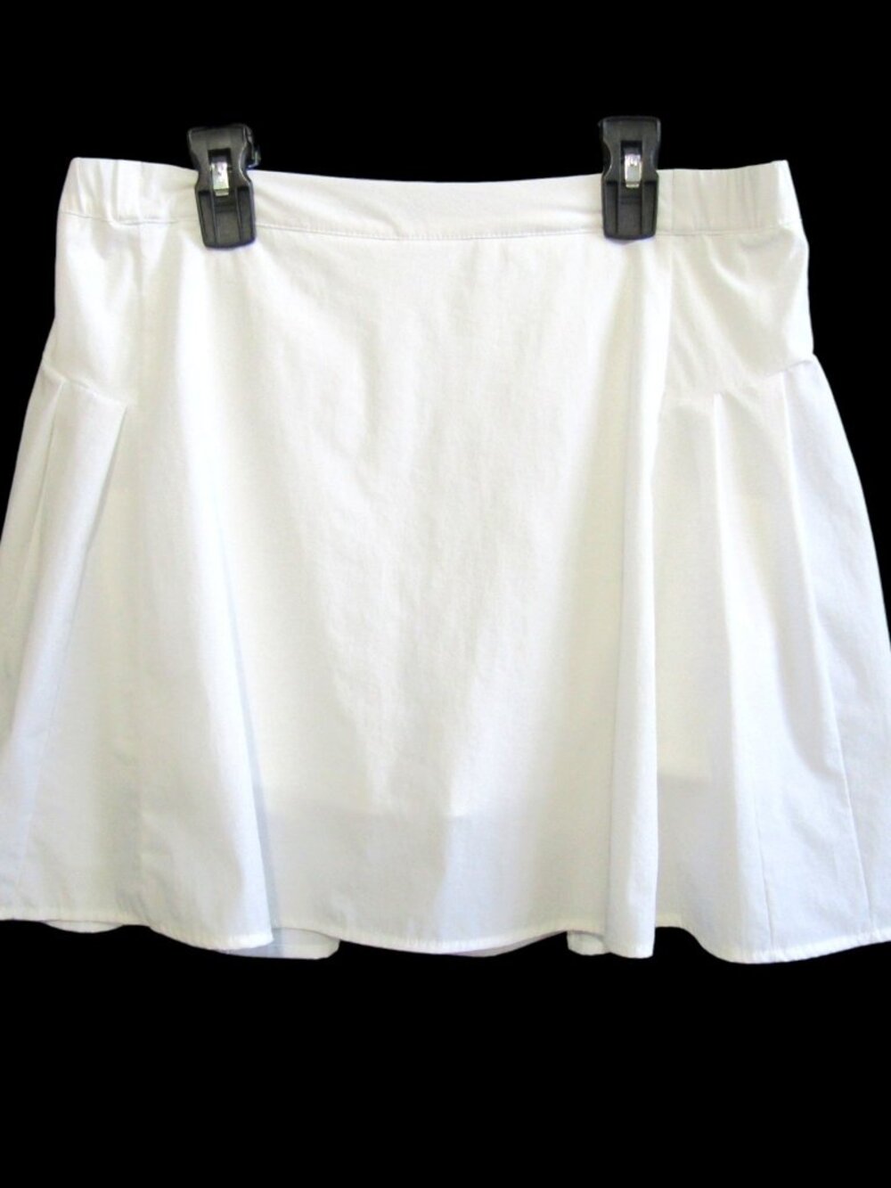Renwick White Pull On Athletic Sport Skort Womens Size M Golf Tennis Pickleball